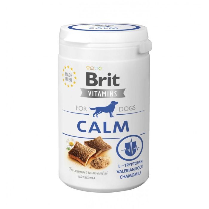 Вітаміни для собак Brit Vitamins Calm для нервової системи 150 г (8595602562497)