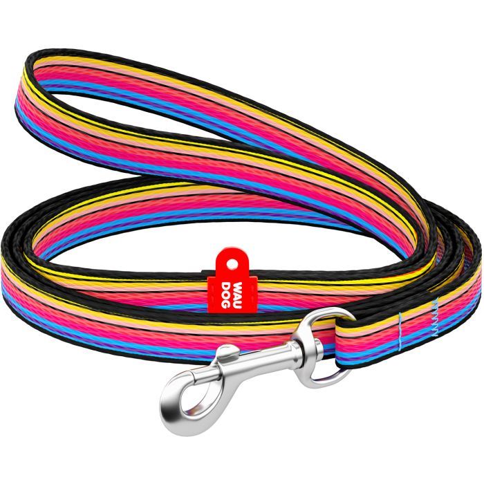 Повідець для собак WAUDOG Nylon "Лінія 1" S Ш 15 мм (4930)