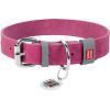 Нашийник для тварин WAUDOG Classic шкіряний 35 мм х 46-60 см рожевий (02397)