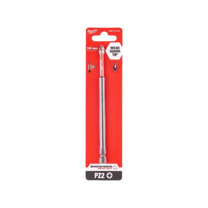 Біта для шуруповерта Milwaukee SHOCKWAVE, TX20, 150мм 1шт (4932471573) зображення 3