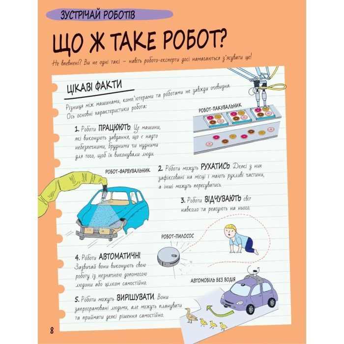 Книга Книга Розумників. РОБОТИ та ШІ - Пол Вірр Yakaboo Publishing (9786178222246) зображення 6