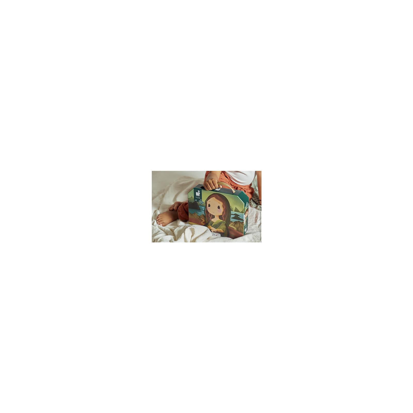 Пазл Janod за мотивами Леонардо да Вінчі 100 елементів (J02579) зображення 2