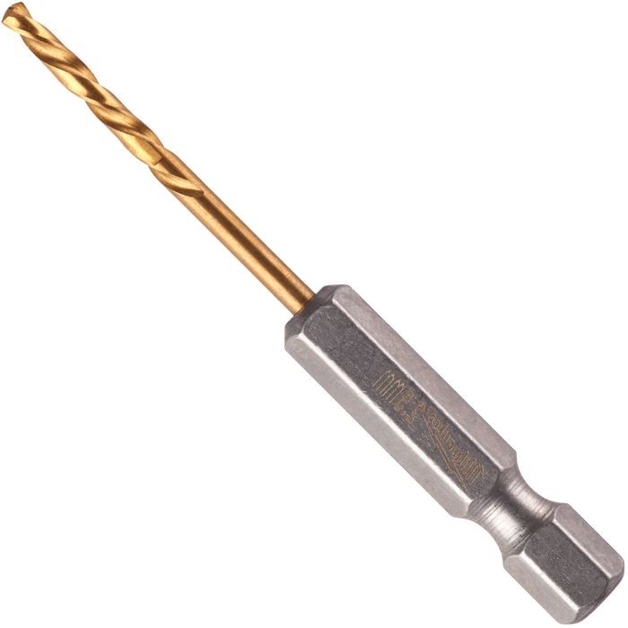 Сверло Milwaukee по металлу RedHEX HSS-G TiN. 3.3 мм, 2шт (4932471089)