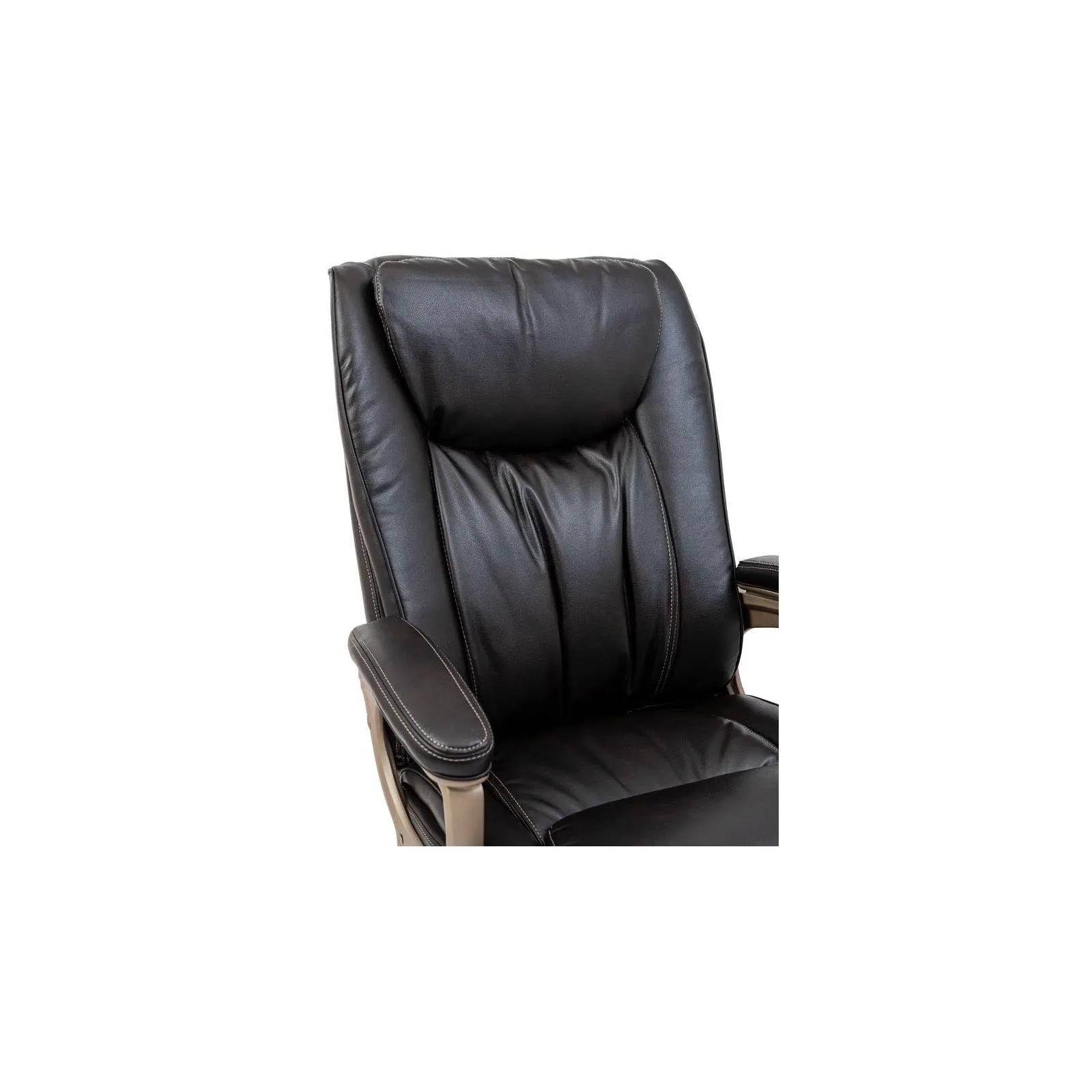 Офісне крісло Richman Магнат Пластик Річ M-2 (Anyfix) Шкіра Спліт Темно-коричнева (R00000043611) зображення 7