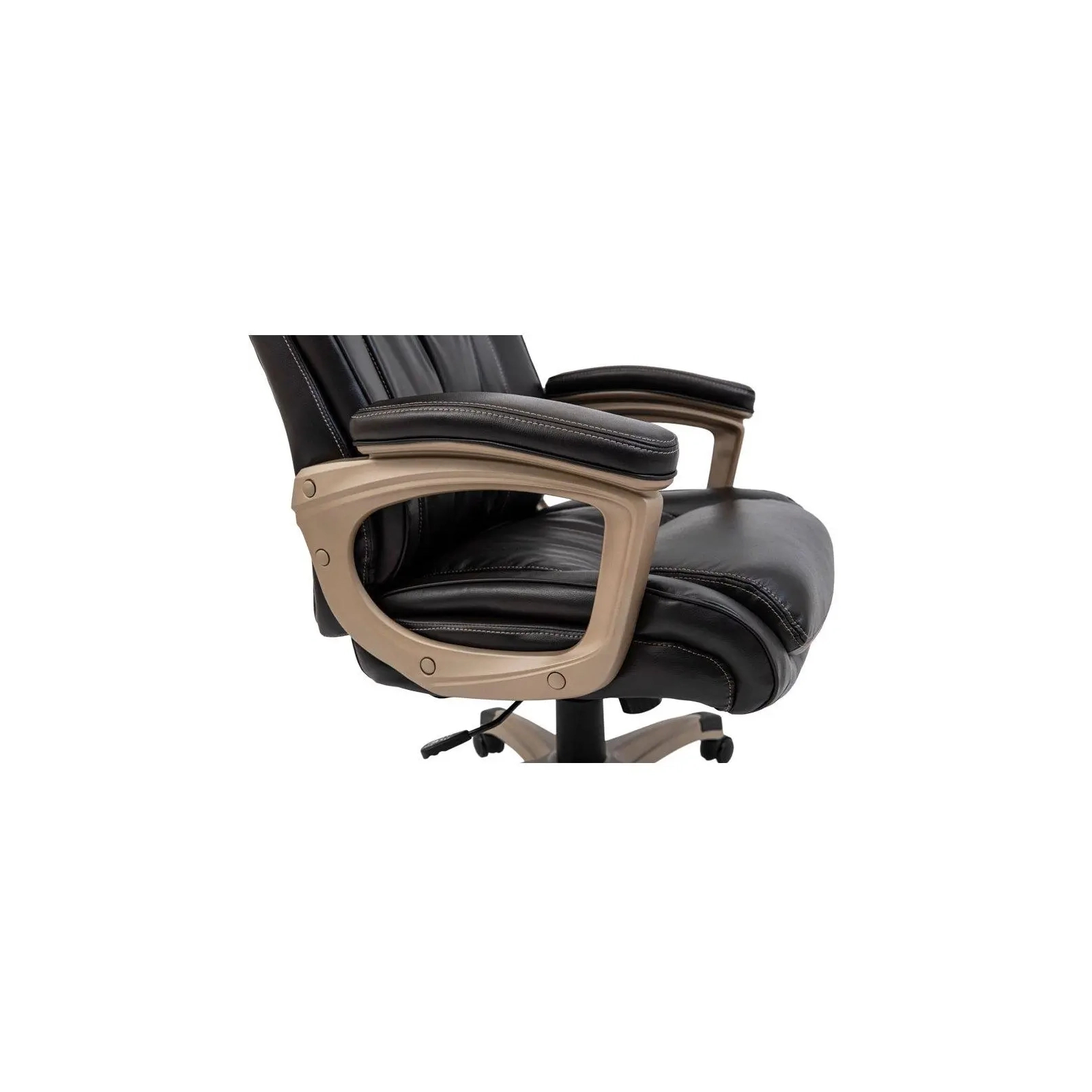 Офісне крісло Richman Магнат Пластик Річ M-2 (Anyfix) Шкіра Спліт Темно-коричнева (R00000043611) зображення 9