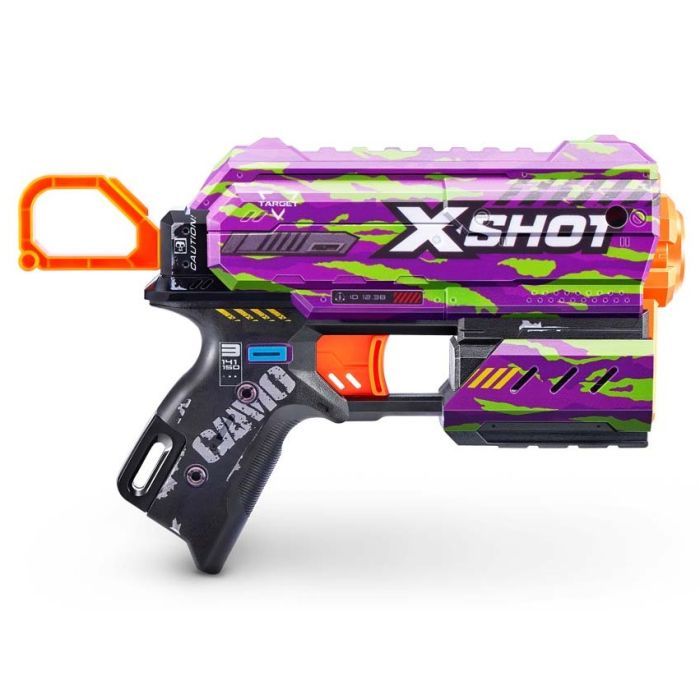 Игрушечное оружие Zuru X-Shot Быстрострельный бластер Skins Flux Crucifer (8 патронов) (36516J) изображение 2