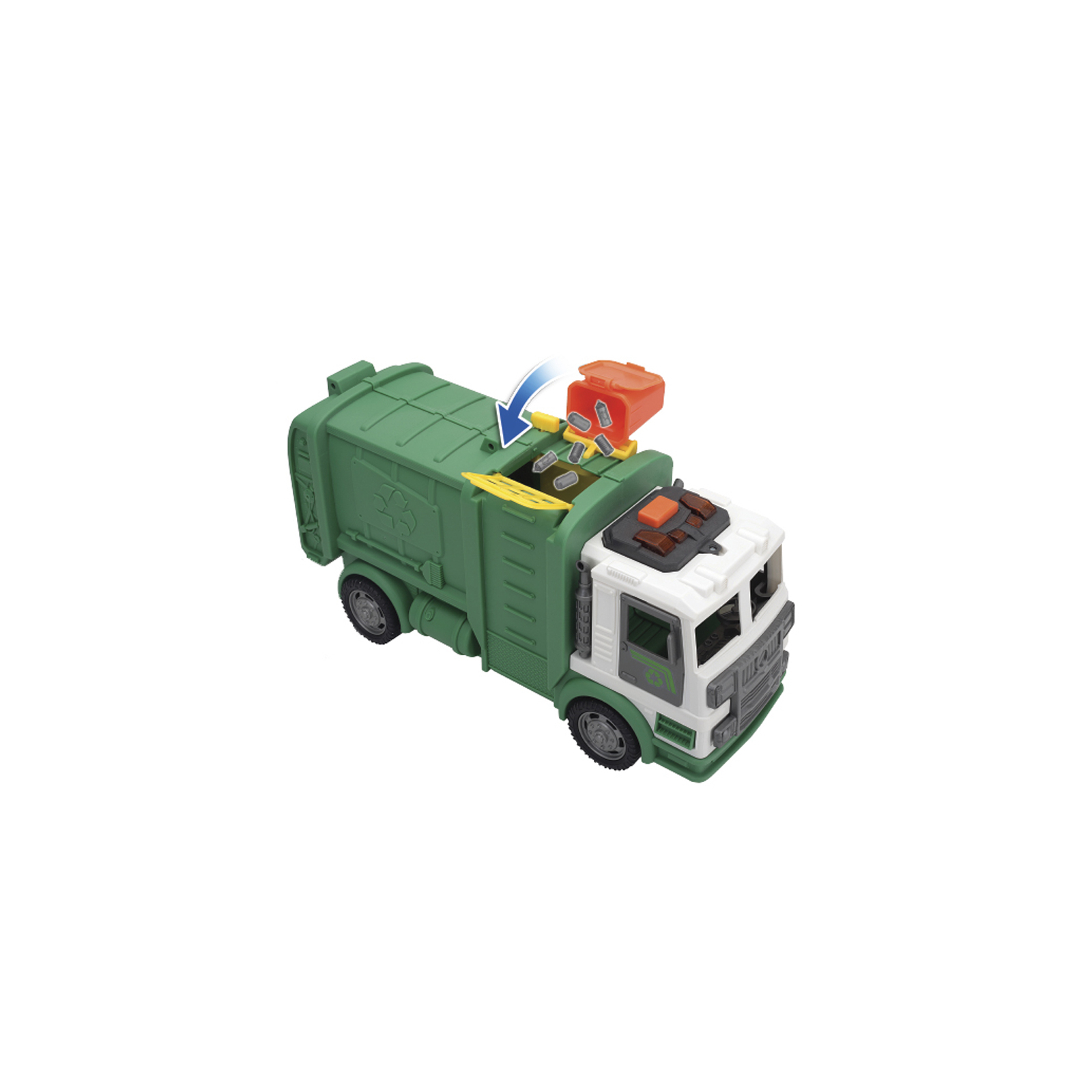 Спецтехника Motor Shop Garbage recycle truck Мусоровоз (548096) изображение 8