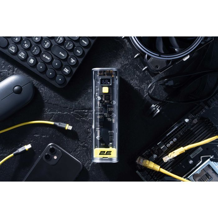 Батарея універсальна 2E Сrystal 20000mAh 100W (2E-PB7200PD) зображення 22