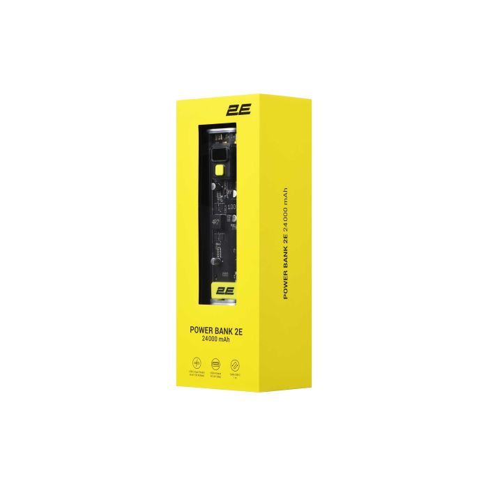 Батарея універсальна 2E Сrystal 20000mAh 100W (2E-PB7200PD) зображення 3