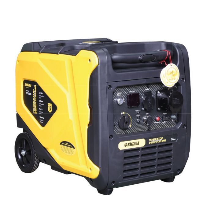 Генератор Sigma инверторный, 5.5/6.0kW, 50dB, с выводом под АВР (5710691)
