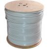 Кабель комбінований YOSO RG59 75 Ом 0,81мм.CCS, 64x0.12m CCA, 2x0.5mm2CU, white, 305м (YS-W305-RG59+2x0.5mm)