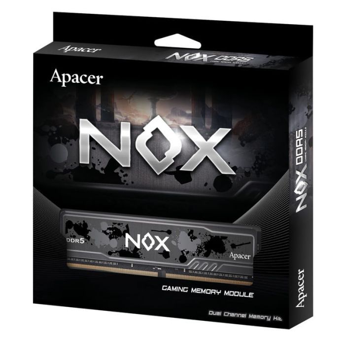 Модуль памяти для компьютера DDR5 32GB (2x16GB) 5200 MHz NOX Apacer (AH5U32G52C522MBAA-2) изображение 4