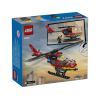 Конструктор LEGO City Пожежний рятувальний гелікоптер 85 деталей (60411)