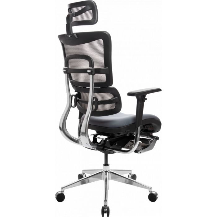 Офисное кресло GT Racer X-802L Bright Gray (X-802L Bright Gray (W-20 B-40)) изображение 5