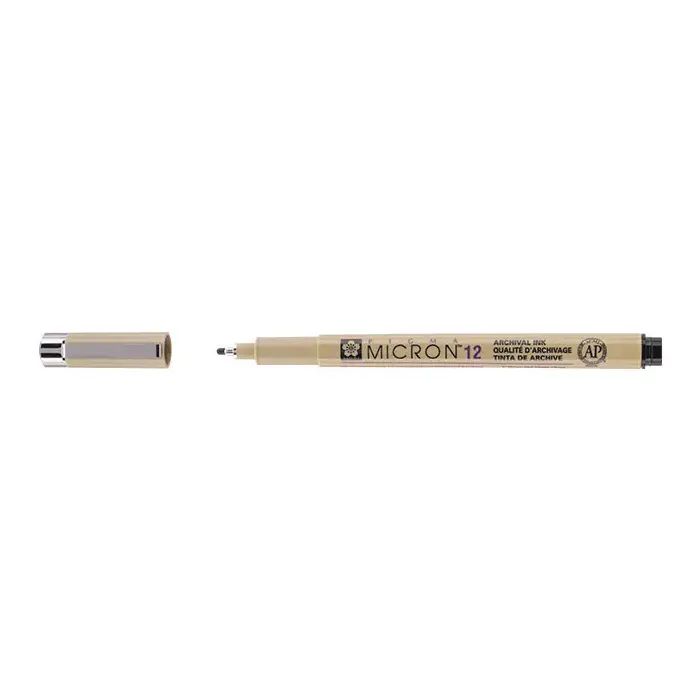 Лайнер Sakura Pigma Micron (12) 0,7 мм Чорний (0084511323315) зображення 2