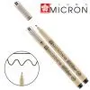Лайнер Sakura Pigma Micron (12) 0,7 мм Черный (0084511323315)