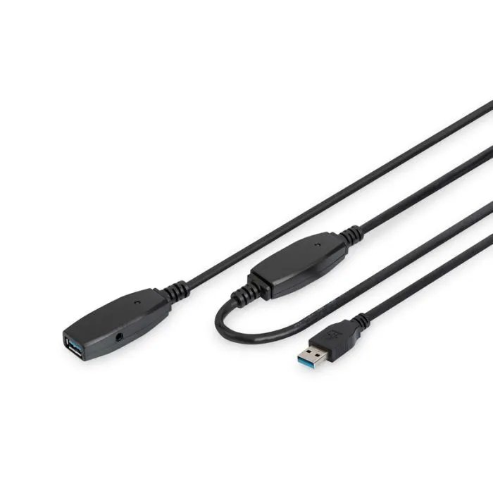 Дата кабель USB 3.0 AM/AF 20.0m Active Digitus (DA-73107)