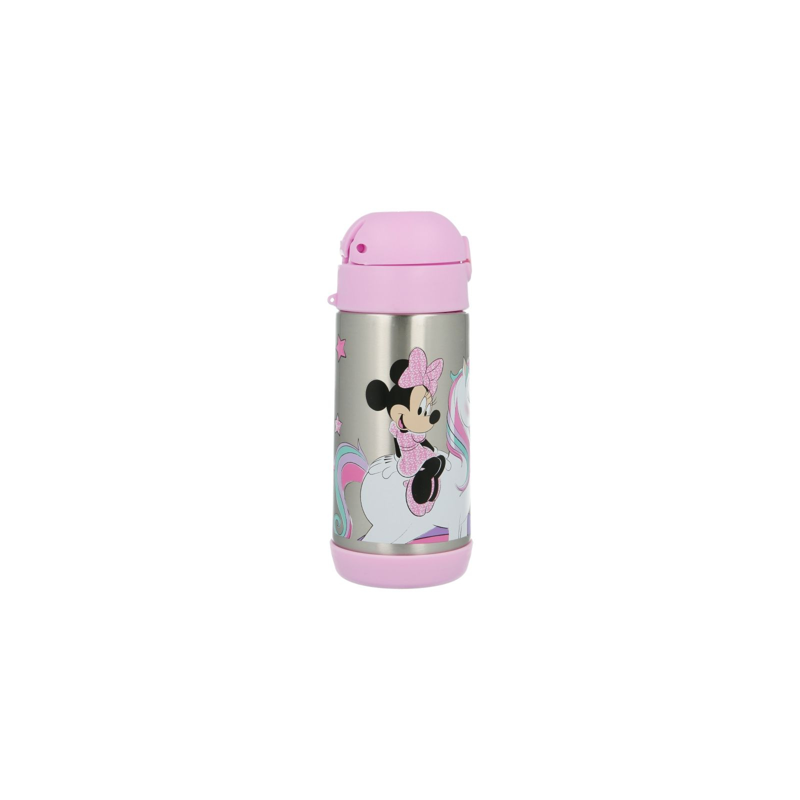Поильник-непроливайка Stor Disney - Minnie Mouse Unicorns Are Real Vacuum Steel Bottle 360 ml (Stor-18860)
