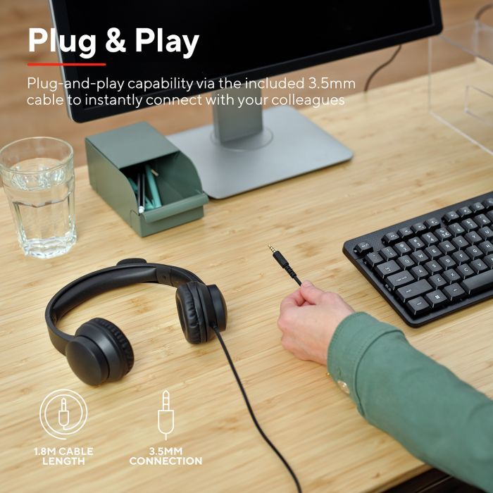 Наушники Trust Ayda PC 3.5mm Black (25087) изображение 9