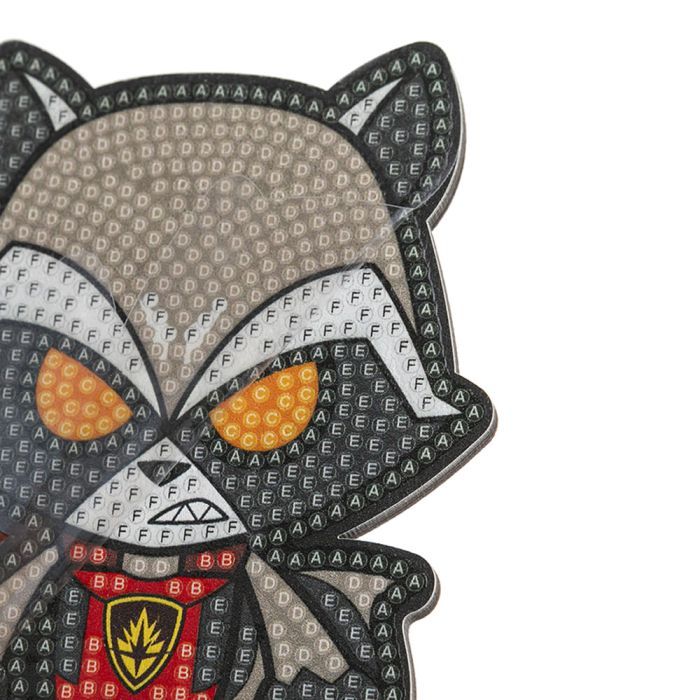 Набор для творчества Crystal Art Енот Ракета (CAFGR-MCU012) изображение 5