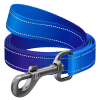 Поводок для собак WAUDOG Nylon Mono, светоотражающий S синий (521712) изображение 2