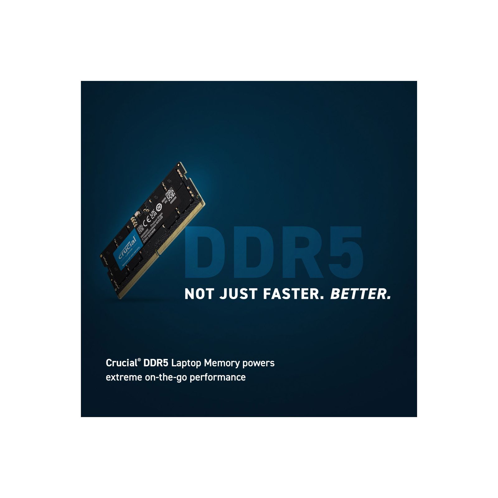 ᐈ Купить модуль памяти для ноутбука Micron SoDIMM DDR5 32GB