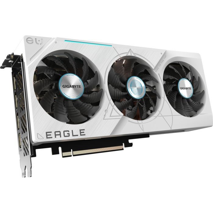 Відеокарта GIGABYTE GeForce RTX4070Ti SUPER 16Gb EAGLE ICE OC (GV-N407TSEAGLEOC ICE-16GD) зображення 2