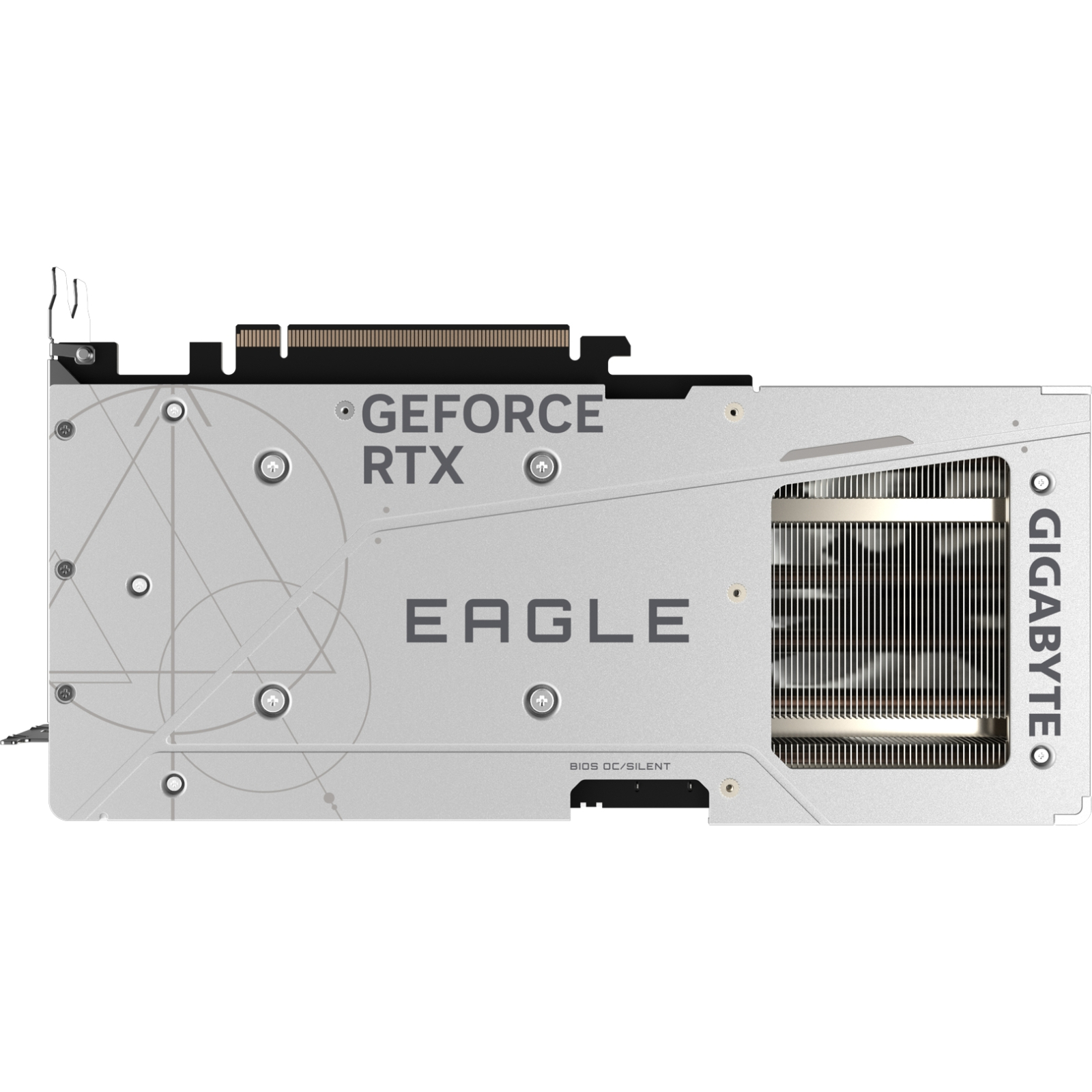 Відеокарта GIGABYTE GeForce RTX4070Ti SUPER 16Gb EAGLE ICE OC (GV-N407TSEAGLEOC ICE-16GD) зображення 6