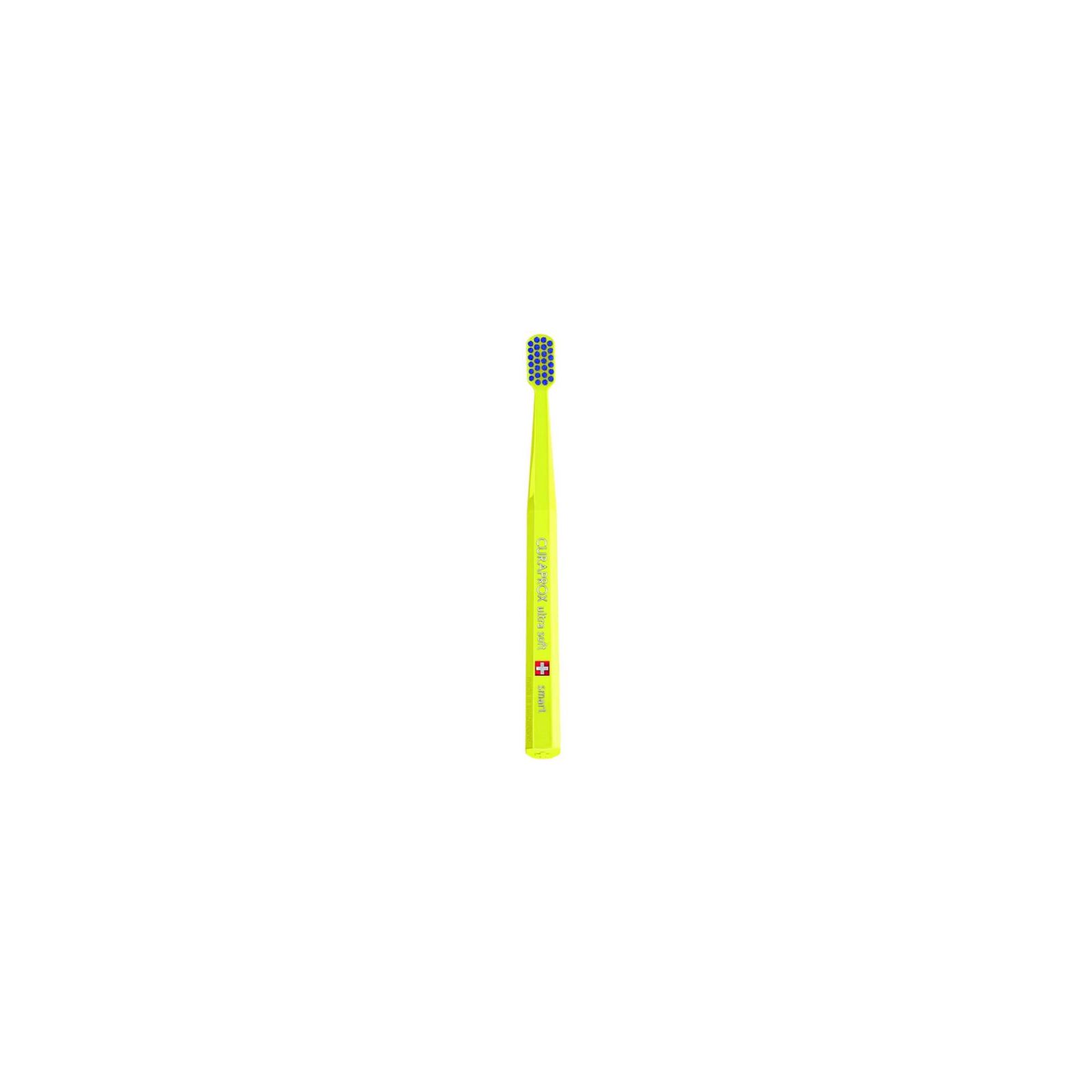 Дитяча зубна щітка Curaprox CS Smart Ultra Soft Ультрам'яка (від 5 років) Жовтий - Синій (CS Smart-05)