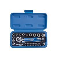 Набор инструментов KING TONY 1/4" 27 шт. (2027MRE)