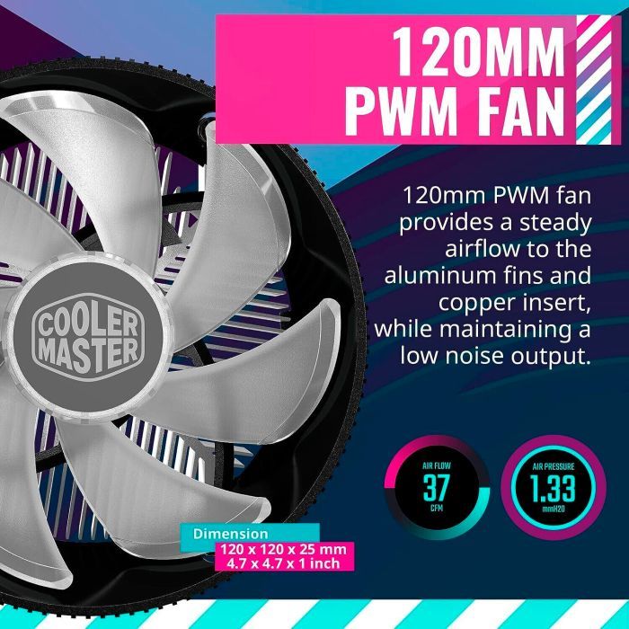 Кулер до процесора CoolerMaster RR-I7C7-18PA-B1 зображення 5