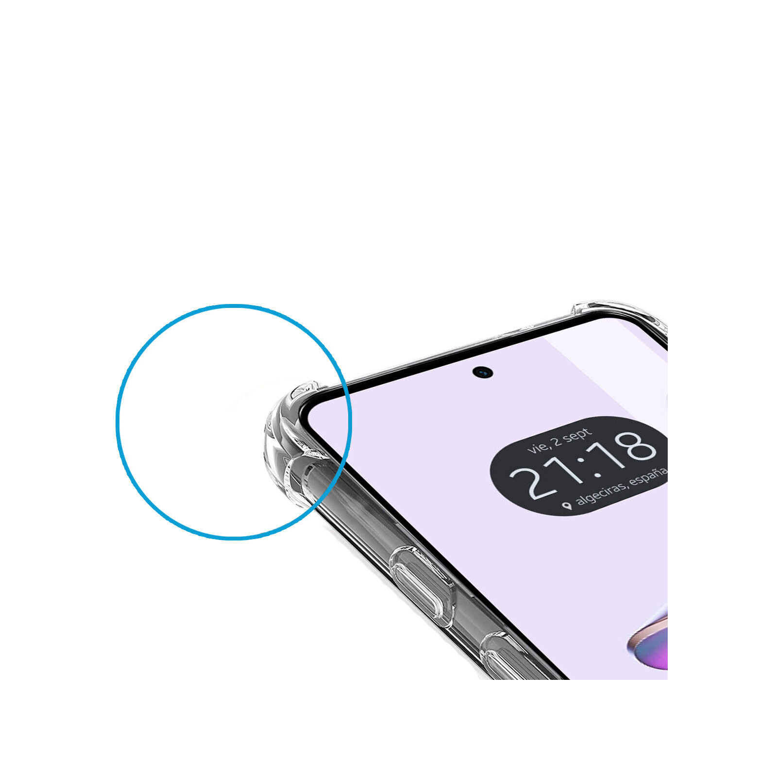 Чохол до мобільного телефона BeCover Anti-Shock Motorola Moto G24/G24 Power Clear (710720) зображення 2