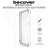 Чохол до мобільного телефона BeCover Anti-Shock Motorola Moto G24/G24 Power Clear (710720) зображення 5