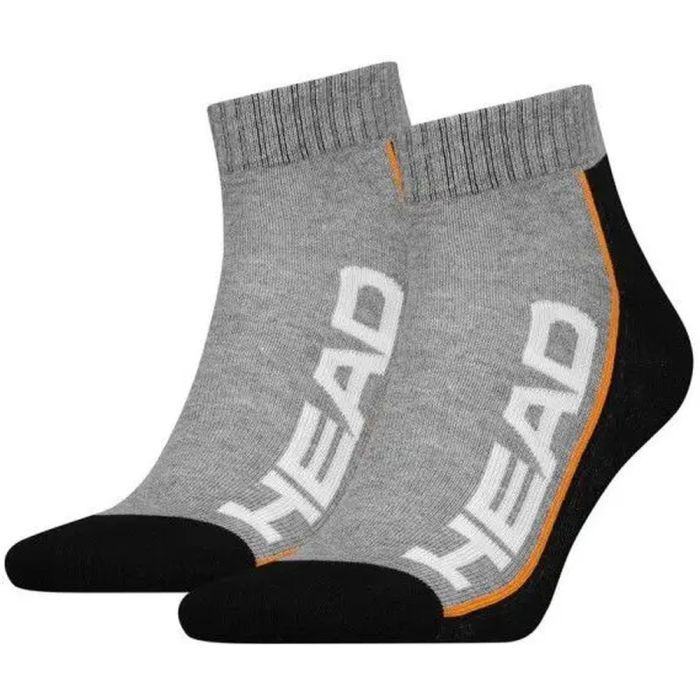 Носки Head Qperformance Quarter 781009001-235 2 пари Чорний/Сірий 35-38 (8718824546469)