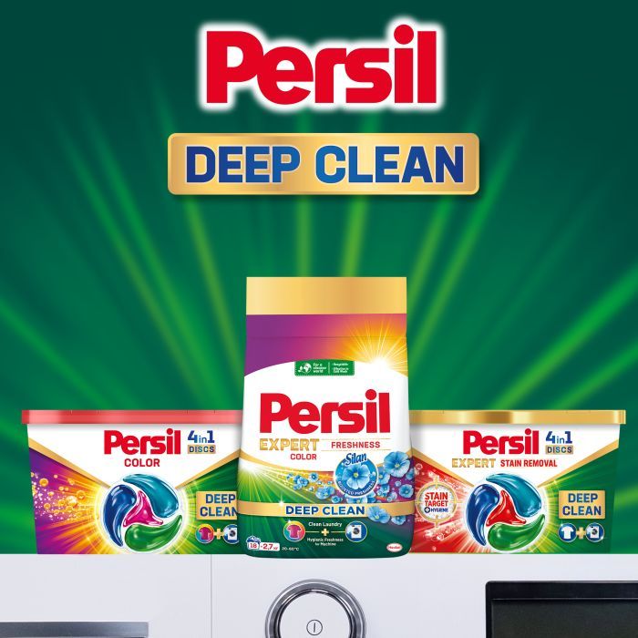 Пральний порошок Persil Expert Deep Clean Автомат Color Свіжість від Silan 4.05 кг (9000101806168) зображення 6