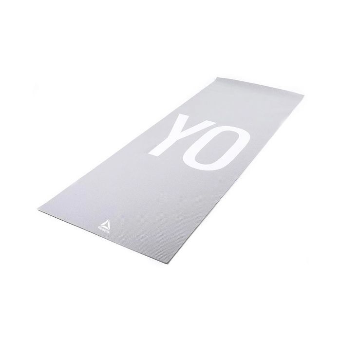 Коврик для йоги Reebok Double Sided 4mm Yoga Mat чорний RAYG-11030BK (885652015196) изображение 2