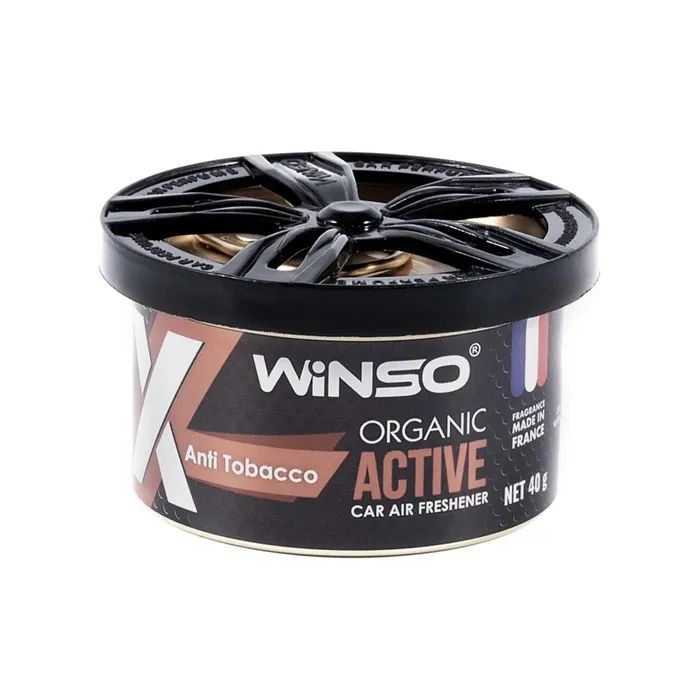 Ароматизатор для автомобиля WINSO Organic X Active 40gr - Anti Tobacco (533630)