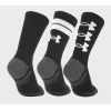 Носки Under Armour 1379515-002 Perf Tech Nov 3 пари Crew чорний MD (196884681982) изображение 2