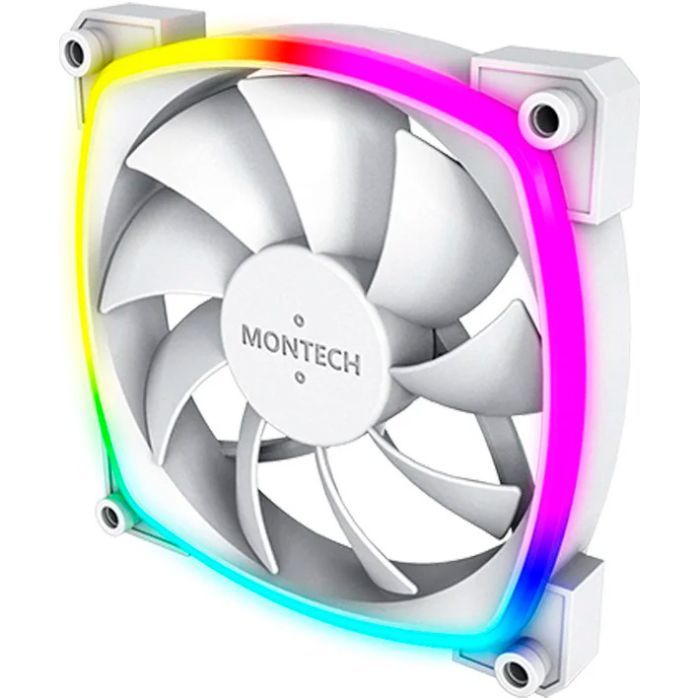 Кулер для корпуса MONTECH AX120 PWM WHITE изображение 3