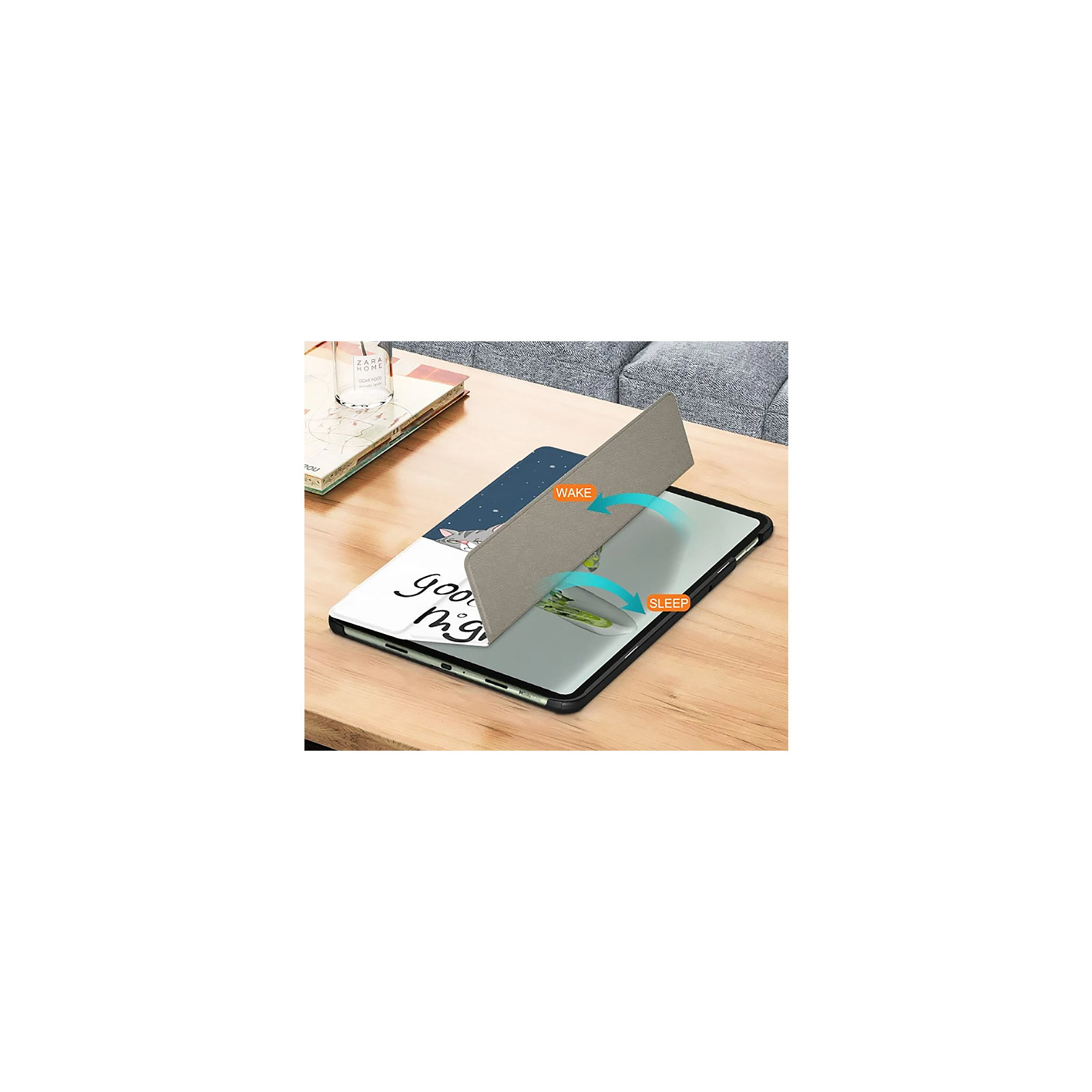 Чохол до планшета BeCover Smart Case Oppo Pad Neo (OPD2302)/ Oppo Pad Air2 11.4" Deep Blue (710742) зображення 9
