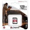 Карта памяти Kingston 128GB SDXC class 10 UHS-II U3 Canvas React Plus (SDR2V6/128GB) изображение 3