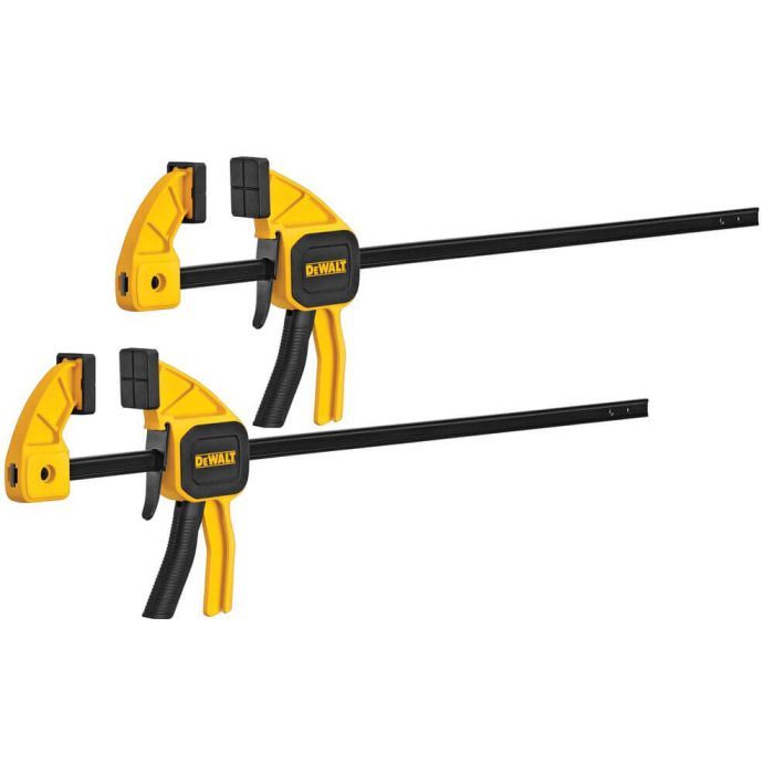 Струбцина DeWALT "M" триггерные (быстрозажимные), 300мм, давление 63 кг, 2 шт. (DWHT0-83158) изображение 2