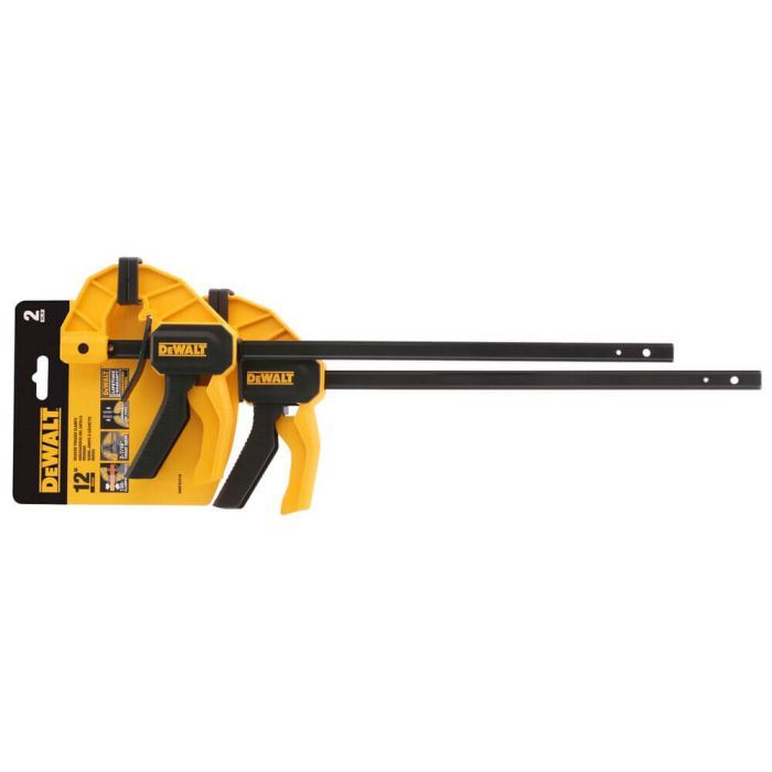 Струбцина DeWALT "M" триггерные (быстрозажимные), 300мм, давление 63 кг, 2 шт. (DWHT0-83158) изображение 3
