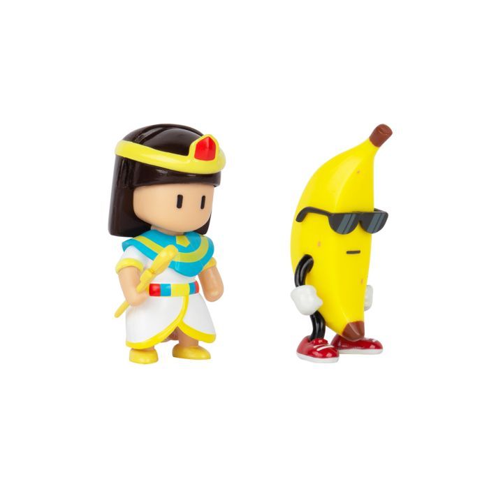 Фигурка Stumble Guys набор коллекционных - Клеопатра и Банан (SG2015-4) изображение 3