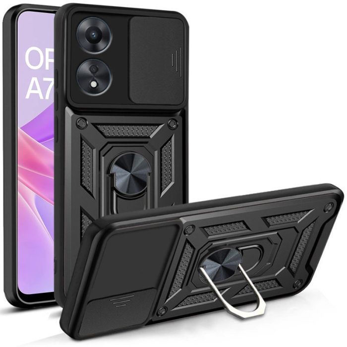 Чохол до мобільного телефона BeCover Military Oppo A78 4G Black (710711) зображення 2