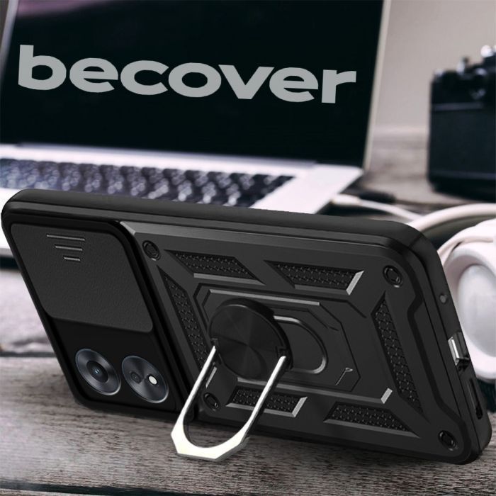 Чохол до мобільного телефона BeCover Military Oppo A78 4G Black (710711) зображення 3