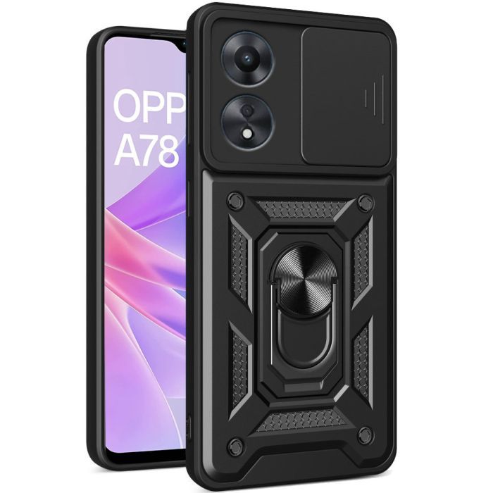 Чохол до мобільного телефона BeCover Military Oppo A78 4G Black (710711) зображення 7