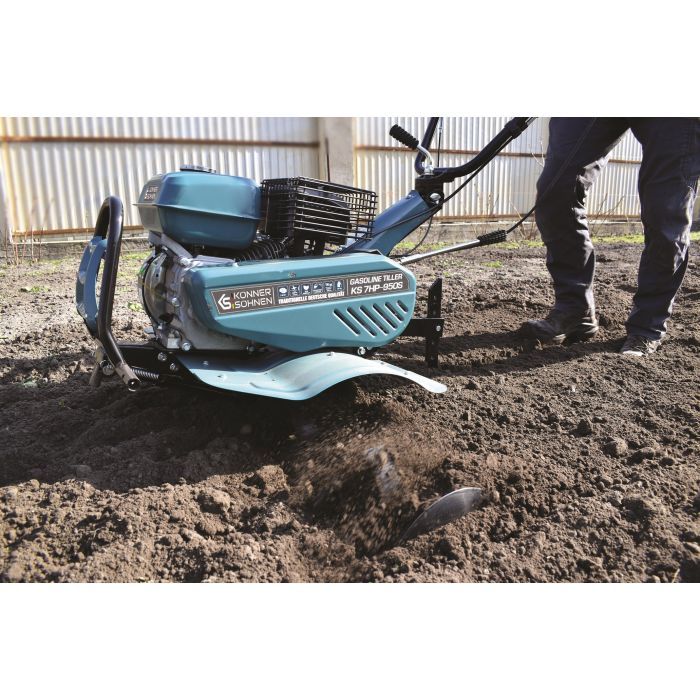 Культиватор Konner&Sohnen бензиновый KS 7HP-950S 7л.с, 105см, глубь до 31см, 80кг (KS7HP-950S) изображение 3