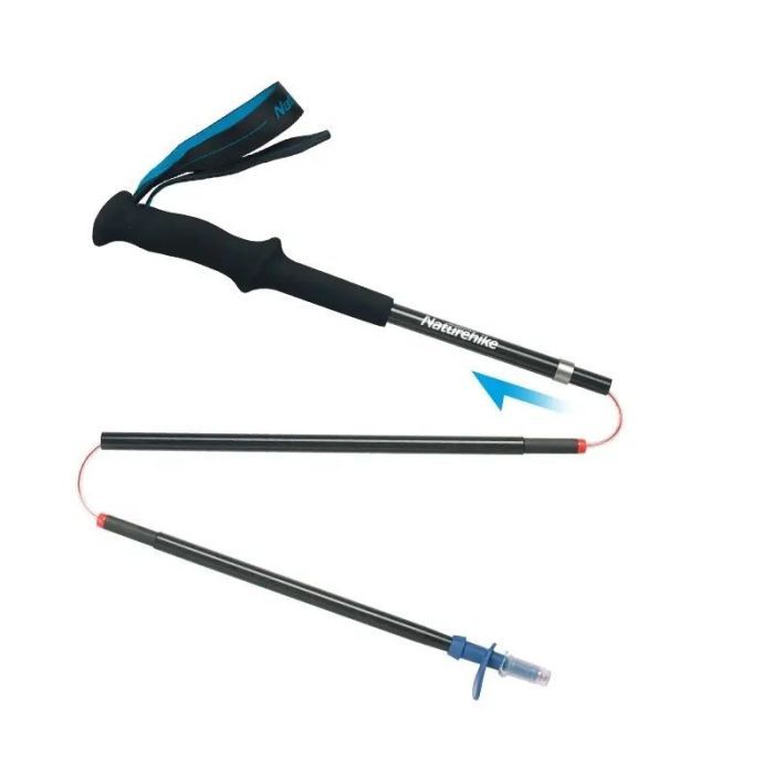 Трекінгові палиці Naturehike ST08 NH18D020-Z 110 см бордова 1 шт (6927595748527) зображення 2
