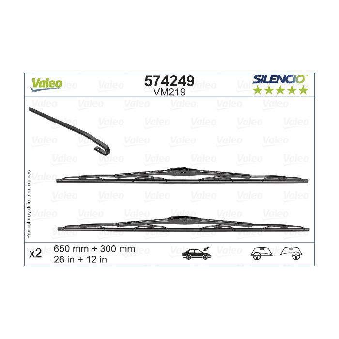 Щетка стеклоочистителя Valeo 574249